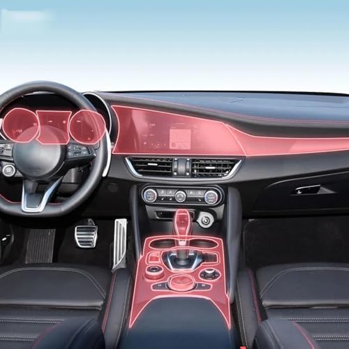 Film d'écran TPU pour boîte de vitesses Alfa Romeo Giulia : protégez votre intérieur