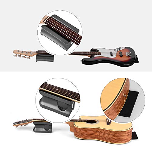 RuleaxAsi Suporte de suporte para descanso de braço de guitarra para reparo de baixo de guitarra elé