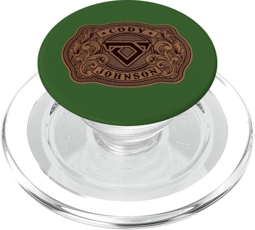 PopSockets PopGrip para MagSafe soporte magnético teléfono cuero Cody Johnson