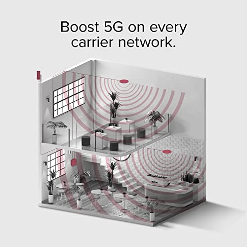 Weboost Installed Office 200 Cell Phone Signal Booster | 5G/4G Lte | 72 Db | All U.s Carriers - Verizon, At&T, T-Mobile & More | Up To 12,000 Sq Ft | Fcc Approved | Installation Included | 473047 #TOP5