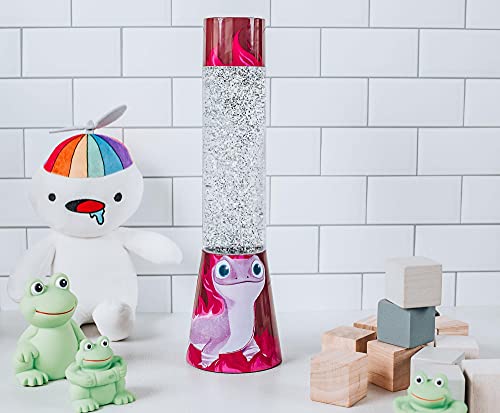 Disney Frozen 2 Bruni Salamander Glitter Motion Lamp | Led Light, Bedside Table Lamp For Desk | Home Decor Accessories And Room Essentials | Official Disney Princess Collectible | 12 Inches Tall #TOP2