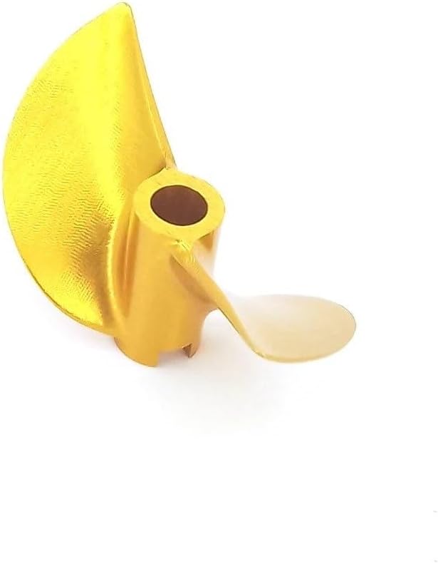 RC Speed Boat Propeller CNC 4.76mm 3/16" P1.6 40-45mm Prop CW CCW Aluminum Prop for RC Racing Boat Hydroplane Cat Catamaran(1PC 42mm LH)