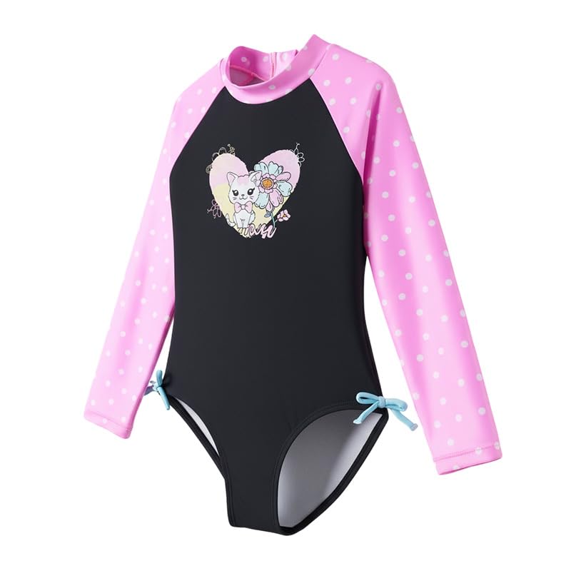 Angel season Girls Swimsuits Kids Bathing Suit One Piece Swimwear with UPF 50+ Cute