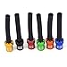 AnXin Breather Hose Gas Fuel Tank Cap Vent Hose Tube CNC Universal for ATV Quad CRF YZF RMZ KLX DRZ Dirt Pit Bike Motorcycle Aluminum Fuel 6 pcs Colorful