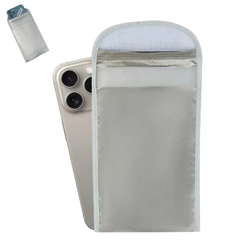 Image of Faraday Bags,Large Faraday Bag EMP Proof for Phones,Shield Sleeves For Cell Phone,Anti-EMP Faraday Bags for E-Devices Signal Blocking Case,Protection For Privacy Safety From 5G GPS RFID