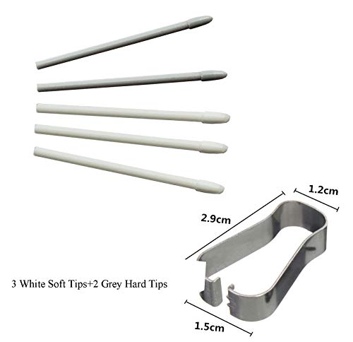 image for Eaglestar White Replacement S Pen Tips Nibs for Samsung Galaxy Note 8 