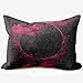 YodSHcEN 50x90 cm Lniana Poszewka Na Poduszki Dekoracyjne ECLIPSE PINK CLOUD GALAXY poszewka na poduszkę 20x36 Inch na sofę na zewnątrz do sypialni salonu samochodu /A#005