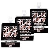 オレは摂取す アップル味 1ケース （180g×3個セット）リカバリーゼリー飲料