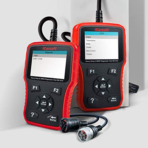 Icarsoft Hd V3.0 Heavy Duty Diesel Truck Diagnostic Scanner Tool Code Reader Freightliner Cummins #TOP3