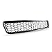 V-MAXZONE PARTS Parrilla delantera compatible con Audi A4 B5 RS-Type Saloon Avant 1994 1995 1996 1997 1998 1999 2000 RS-32 Front Central Sport Grill Honeycomb Mesh Grill Negro