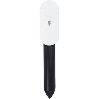 Haozee Intelligent Soil Moisture Sensor Zigbee Hub Required Zigbee2mqtt Capacitive Sensor Humidity Temperature Meter for Garden Planting Compatible with Home Assistant