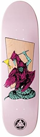 WELCOME Skateboard Deck Twenty Eyes on Atheme Pink 8.88" x 31.75"