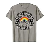 Padre Marido Camping Leyenda RV Camper Papá Camping al aire libre Camiseta