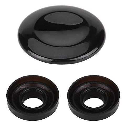 Vikenar Joystick Center Button Cover MMI Regulator Kit for A4 A5 A6 Q5 Q7 S5 S6 S6 Paint Black Cover