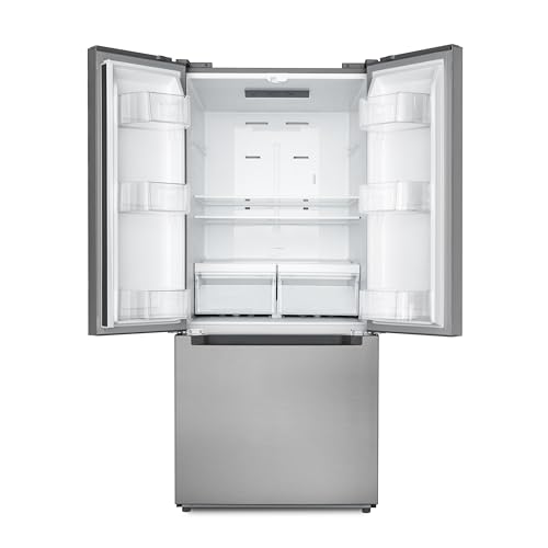 KoolMore 30-Inch and 18.5 cu. ft. Counter Depth French Door Refrigerator with Three Doors and Deep Freezer in Stainless-Steel (KM-RERFDSS-18C) by KoolMore - Image 6