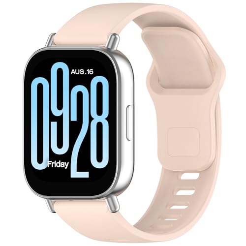 Image of Tobfit Solicone Strap Compatible with Redmi Watch 5 Active, Sport Waterproof Replacement Strap for Redmi Watch 5 Lite /Active band
