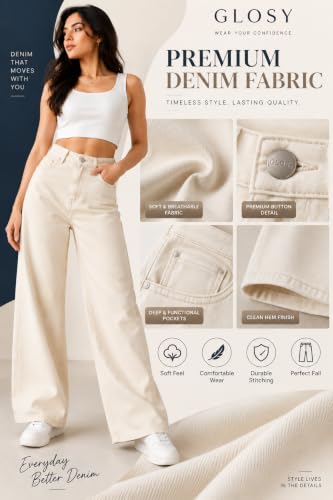 GLOSY denim jeans – image 4