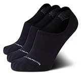 Tommy Hilfiger Mens No Show Socks - 3 Pack Soft Cotton Blend Ankle Socks for Men - Ultra Low Cut Liners for Loafers Sneakers, Size 7-12, Navy