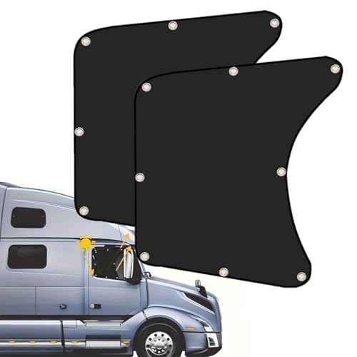 Rideaux occultants de camion contre la chaleur étouffante et la lumière du jour