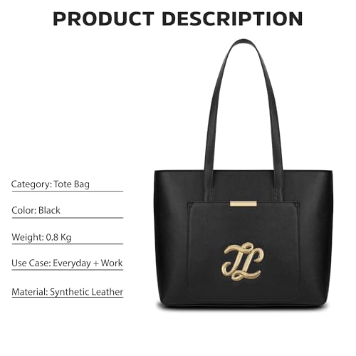 Image of Lavie Signature Women's Avon Large Tote Bag | Tote Bag for Work | Ladies Purse | Stylish Shoulder Bag | Gift for Women