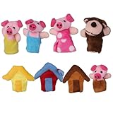 AwnsIMfreien Marionnettes à Doigt, marionnettes à Doigt d'animaux, Petits...
