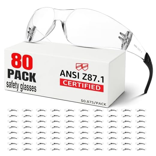 Hoqiwild Bulk Safety Glasses - 80 Pack