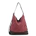 Unisex Adjustable Outdoor Canvas Shoulder Bag Hobo Bag Large Size,16.1 inch (L)*16.9 inch(H)*7.4 inch(W) (Khaki)