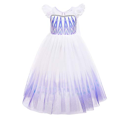 Girls Elsa Dress up Dress Kids Princess Party Dress