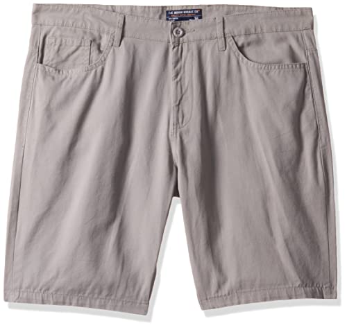 Image of The Indian Garage Co Men Slim Fit Solid Mid-Rise Chino Shorts