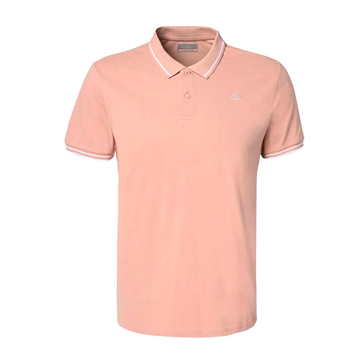 Kappa Men's Ezio Corporate Man T-Shirt, Pink/White, S