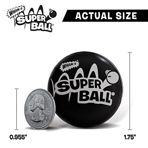 Wham-O Super Ball with Zectron: 50,000 Pounds of Energy, Bounces Higher, Real Super Ball, 2.5 Inches, 1 Ball, 1 Set