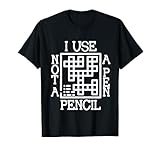 I Use A Pen Crossword Lovers Part Crossword Clue Funny T-Shirt