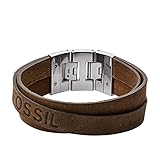 Braunes gewickeltes Lederarmband