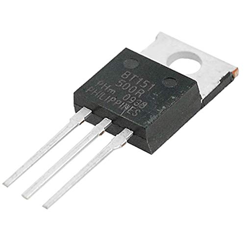 New Lon0167 10 Pcs BT151-500R SOT78 Paquete de Control de Motor Tiristores SCR 500V 12A(10 Stücke BT151-500R SOT78 Paket Motorsteuerung SCR-Thyristoren 500 ν 12A