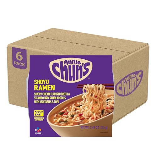 Annie Chuns Shoyu Ramen Bowl, 5.49 oz (Pack of 6)