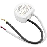 Durchmesser: 55mm / 48mm LED Trafo rund Rundnetzteil 12V/DC 10W 15W Wasserfest IP67 Unterputzdose (15W)