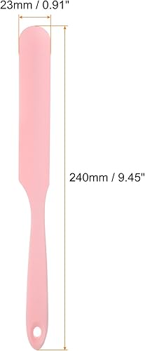 Miniatura 2 de HARFINGTON 2 espátulas de silicona raspadoras de 9.45 pulgadas, reutilizables, antiadherentes, flexibles, para resina epoxi, pintura líquida