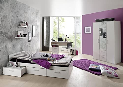 storado.de Jugendzimmer Steffi Weiss Flieder 5 TLG. EAN 4260498522767 storado.de Jugendzimmer Steffi Weiss Flieder 5 TLG. EAN 4260498522767