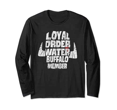 The Flintstones Loyal Order Water Buffalo Member Long Sleeve T-Shirt