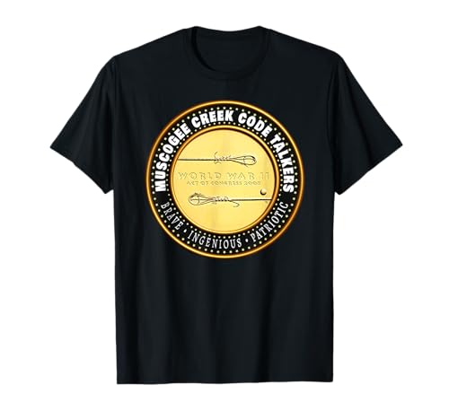 Code Talkers Salute | Muscogee Creek Nation T-Shirt