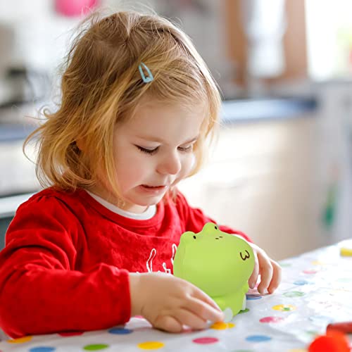 Anboor 10cm Squishies Spielzeug Frosch Kawaii Weiches Squishy-Tier-Spielzeug Langsam aufsteigendes quetschbares Frosch Squish Stressabbau für Kinder Erwachsene Spielzeug