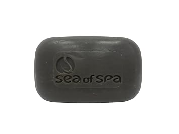 Sea of Spa, Dead Sea Minerals Black Mud Soap 125gr, 4.4oz
