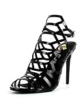 buffalo sandalette silber metallic Weite: Normal, Verschluss: Schnalle