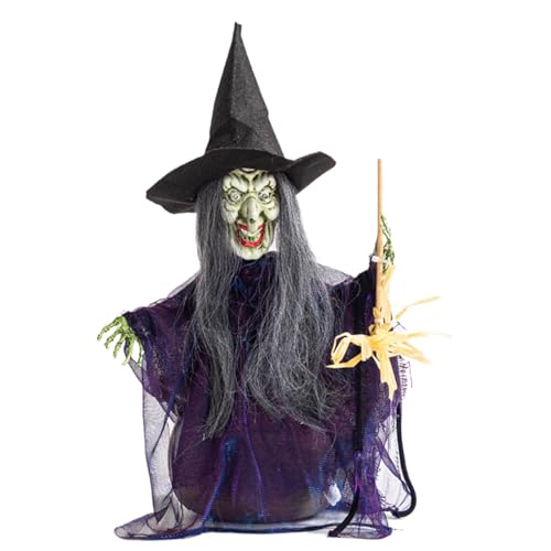Glowing Witch Figure : Statue Lumineuse Grand Format Résistante IP44 - 2