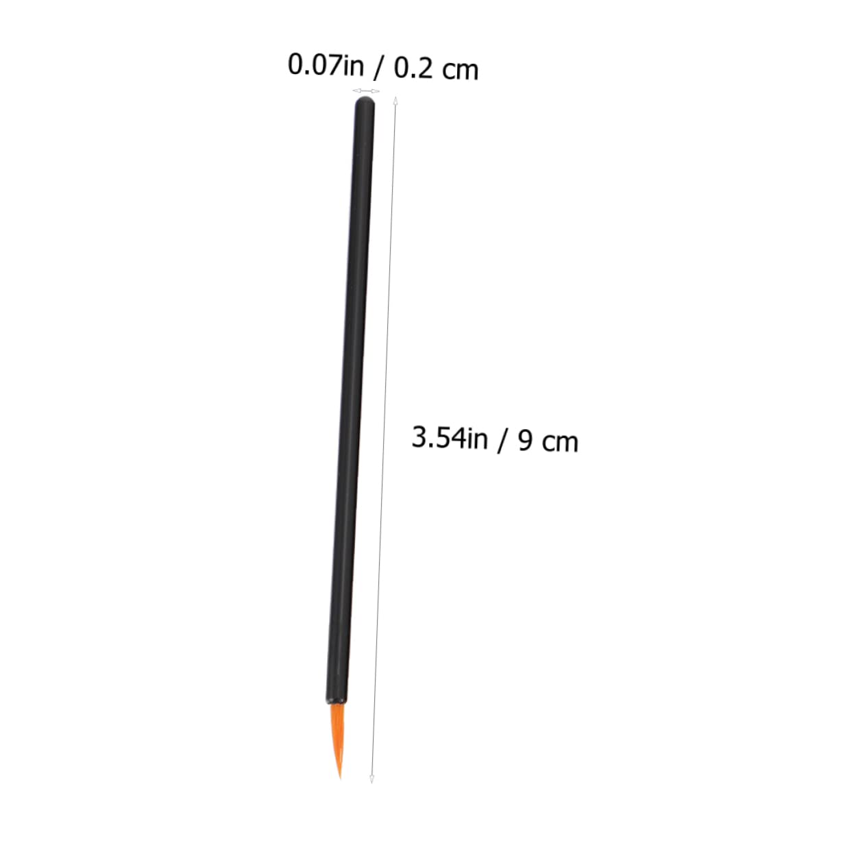 Gogogmee Practical Makeup Eyeliner Brush Disposable Ideal for Eye Shadow Liquid Liner