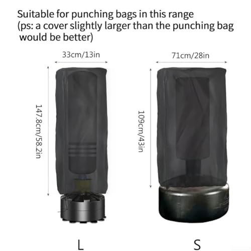 Funda para saco de boxeo impermeable y resistente al desgarro 6