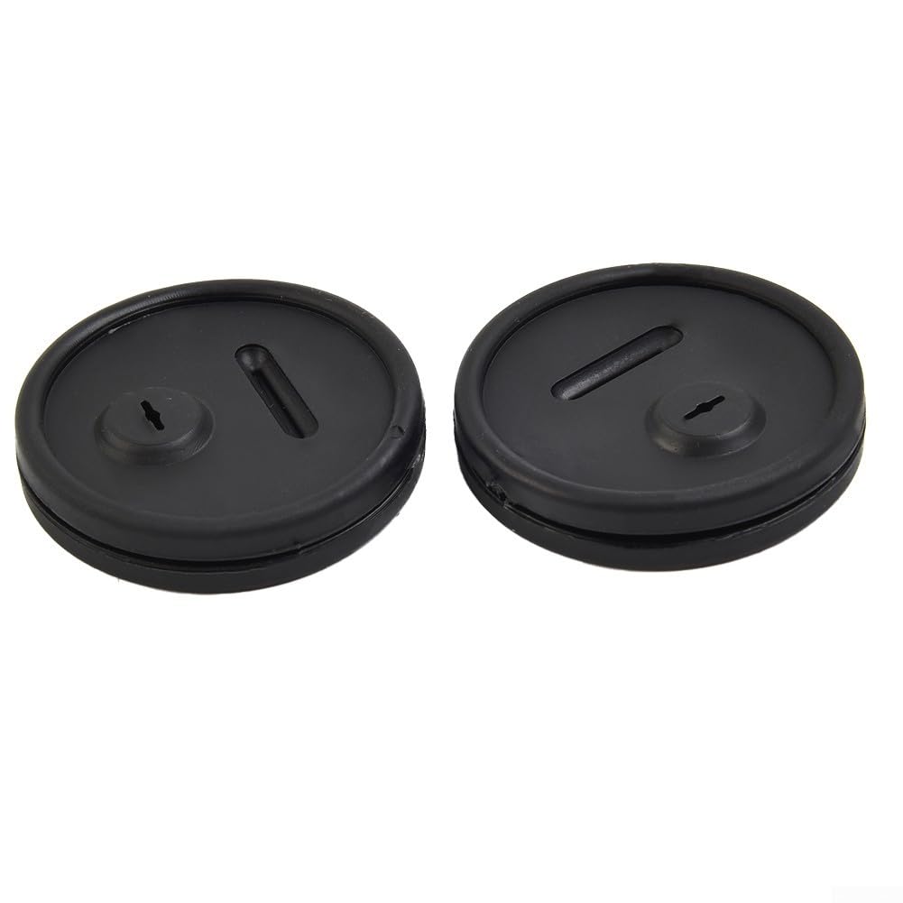 2 Pack Thermometer Probe Grommet for Weber Smokey Mountain Cookers 14.5/18.5/22.5 Inch, High-Temp Silicone Grill Port Compatible with Part 85037, No Drilling Needed