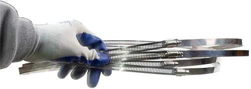 Miniatura 7 de 4 abrazaderas de tubo de acero inoxidable de gran tamaño de 21.654 in 21.6 pulgadas, abrazaderas de conducto, abrazaderas de conducto ajustables