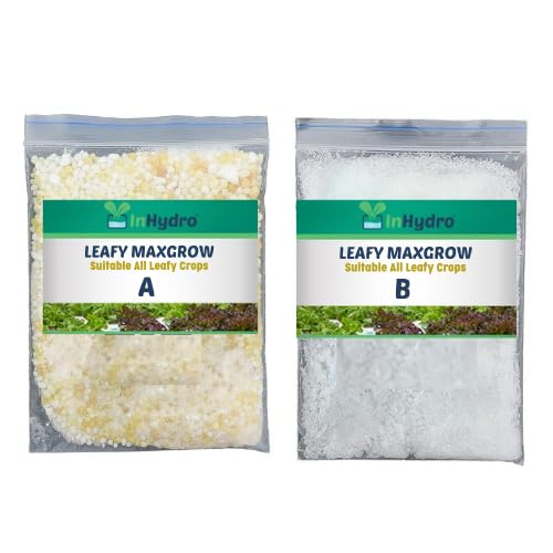 General Leafy Crop A & B Nutrients | Powder Mix for Hydroponic Leafy Greens | Makes 1000L Solution | Perfect for Lettuce, Spinach, and More (5L) (5LTR)-picture-25