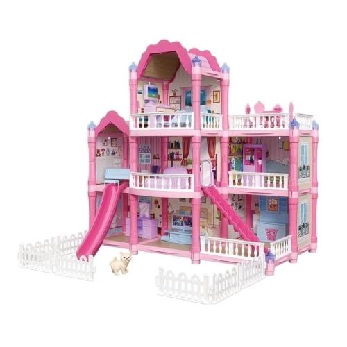Image of Princess Doll House for Girls 3+ Years
